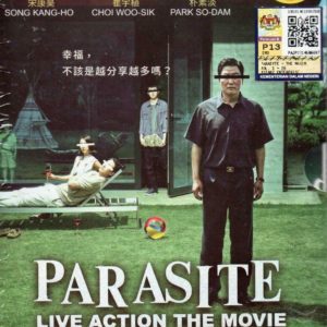Korean Movie DVD Parasite 寄生蟲 (2019) English Subtitle Free Shipping