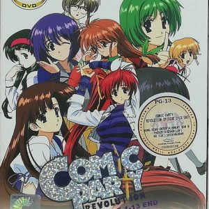 COMIC PARTY REVOLUTION VOL.1-13 END DVD ANIME ENGLISH DUBBED REGION ALL