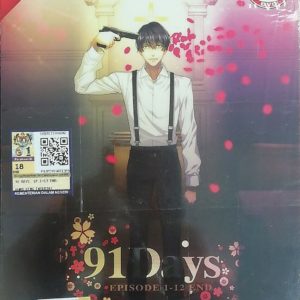 91 DAYS Vol.1-12 End + SPECIAL DVD ANIME ENGLISH SUBTITLE REGION ALL