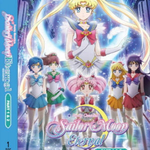 SAILOR MOON ETERNAL PART 1 + PART 2 ANIME DVD ENGLISH DUBBED Region All