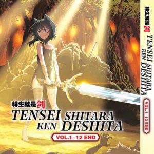 TENSEI SHITARA KEN DESHITA VOL.1-12 END ANIME DVD ENGLISH SUBTITLE REGION ALL