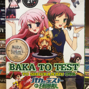 BAKA TO TEST TO SHOUKANJUU OVA ANIME DVD English Subtitle Region All