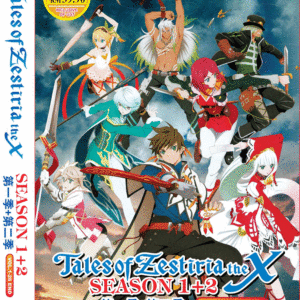 TALES OF ZESTIRIA THE X Sea 1-2 Vol.1-26 End DVD ANIME ENGLISH DUBBED