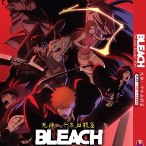 BLEACH:SENNEN KESSEN-HEN PART 1 VOL.1-13 END ANIME DVD ENGLISH DUBBED REG ALL
