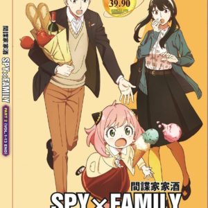 SPY×FAMILY PART 2 VOL.1-13 END ANIME DVD ENGLISH DUBBED REGION ALL