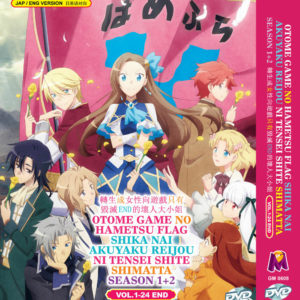 OTOME GAME NO HAMETSU FLAG SEA 1-2 VOL.1-24 END ANIME DVD ENGLISH DUBBED REG ALL