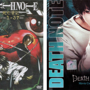 *ENGLISH DUBBED* Death Note Vol.1-37 End + Live Action Movie ANIME DVD Reg All
