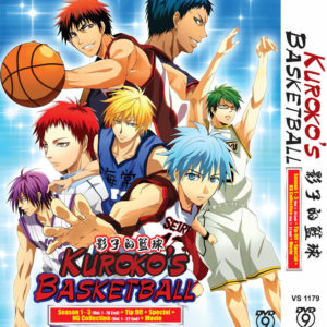 KUROKO'S BASKETBALL SEA 1-3 + TIP OFF + SPECIAL + NG COLLECTION +MOVIE ANIME DVD