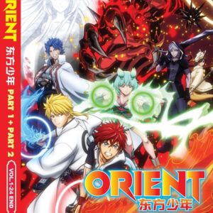 ORIENT 东方少年 PART 1 + PART 2 VOL.1-24 END ANIME DVD ENGLISH DUBBED REGION ALL