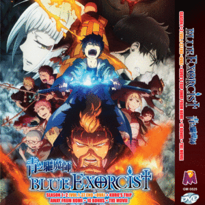 *ENGLISH DUBBED* BLUE EXORCIST SEASON 1-2 Vol.1-37 End + MOVIE + OVA ANIME DVD
