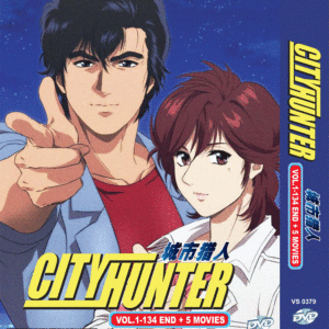 CITY HUNTER COMPLETE SERIES VOL.1-134 END + 5 MOVIE ANIME DVD REG ALL
