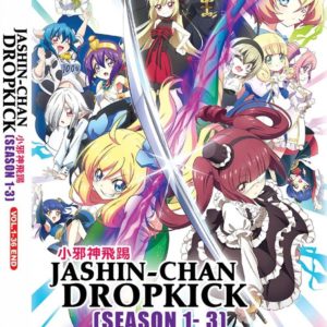 JASHIN-CHAN DROPKICK SEASON 1-3 VOL.1-36 END ANIME DVD ENGLISH SUBTITLE