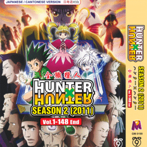 HUNTER X HUNTER SEASON 2 (2011) Vol.1-148 End ANIME DVD Region All