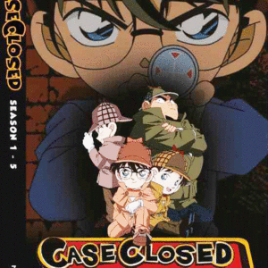 CASE CLOSED ~Detective Conan~ Sea 1-5 ANIME DVD (ENGLISH VERSION)