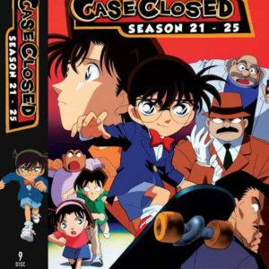 DETECTIVE CONAN *CASE CLOSED* SEASON 21-25 ANIME DVD ENGLISH SUBTITLE REGION ALL