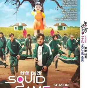Korean Drama DVD Squid Game Season 1+2 (1-16 End) Complete ENGLISH DUBBED