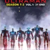 Anime DVD Ultraman Season 1-3 Vol.1-31 END English Dubbed Box Set