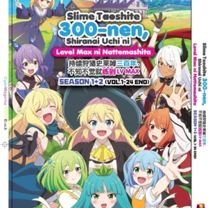Anime DVD Slime Taoshite 300-nen, Shiranai Uchi ni Level Max ni Nattemashita Season 1+2 ENGLISH DUB Box Set