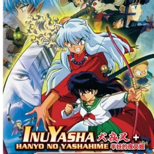 Anime DVD Inuyasha + Hanyo No Yashahime (1-241 End) + 4 Movies + Special ENGLISH DUB Box Set