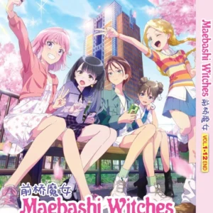 Anime DVD Maebashi Witches (1-12 End) Complete English Subtitle Box Set
