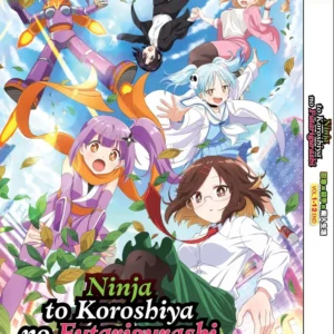 Anime DVD Ninja to Koroshiya no Futarigurashi (Vol.1-12 End) English Subtitle Box Set