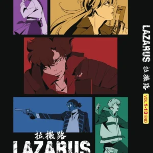 Anime DVD Lazarus (1-13 End) Complete ENGLISH DUB Box Set