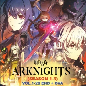 Anime DVD ARKNIGHTS Season 1-3 Vol.1-26 END + OVA English Subtitle Box Set