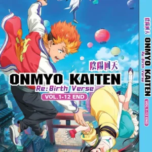 Anime DVD Onmyo Kaiten Re:Birth Verse (1-12 End) Complete ENGLISH DUB Box Set