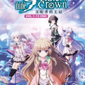 Anime DVD 9-Nine-Ruler's Crown (1-13 End) Complete English Subtitle Box Set