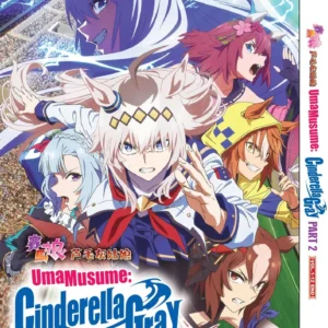 Anime DVD Uma Musume: Cinderella Gray Part 2 (1-10 End) English Subtitle Box Set