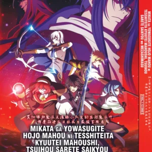 Anime DVD Mikata Ga Yowasugite Hojo Mahou (1-12 End) Complete ENGLISH DUB Box Set