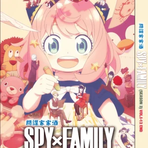 Anime DVD Spy x Family Season 3 (1-13 End) Complete ENGLISH DUB Box Set