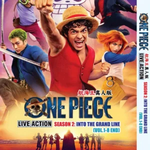 ONE PIECE: Live Action Series Season 2: VOL.1 - 8 End ENGLISH DUB Box Set