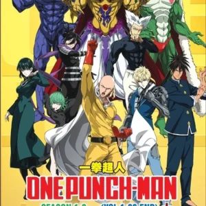 Anime DVD One Punch Man Season 1-3 (1-36 End) +Road to Hero +Special English Dub Box Set