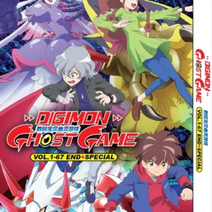 Anime DVD Digimon Ghost Game (VOL.1 - 67 End + Special) English Dubbed Box Set
