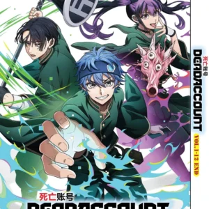 Anime DVD Dead Account (1-12 End) Complete ENGLISH Box Set