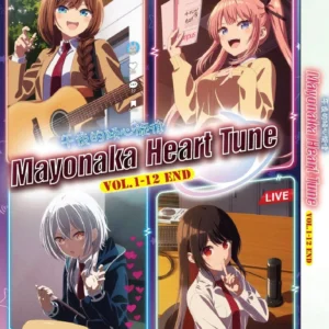 Anime DVD Mayonaka Heart Tune (1-12 End) Complete ENGLISH DUB Box Set