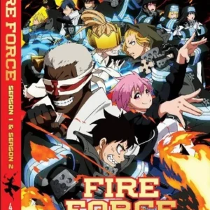 Anime DVD Fire Force Season 1+2 (1-48 End) Complete ENGLISH DUB Box Set