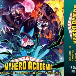 Anime DVD My Hero Academia Complete Season 1-8 +4 Movies +8 OVAs ENGLISH DUB Box Set
