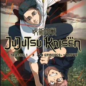 Anime DVD Jujutsu Kaisen Season 1-3 (Vol.1-59 End + Movie 0) ENGLISH DUB Box Set